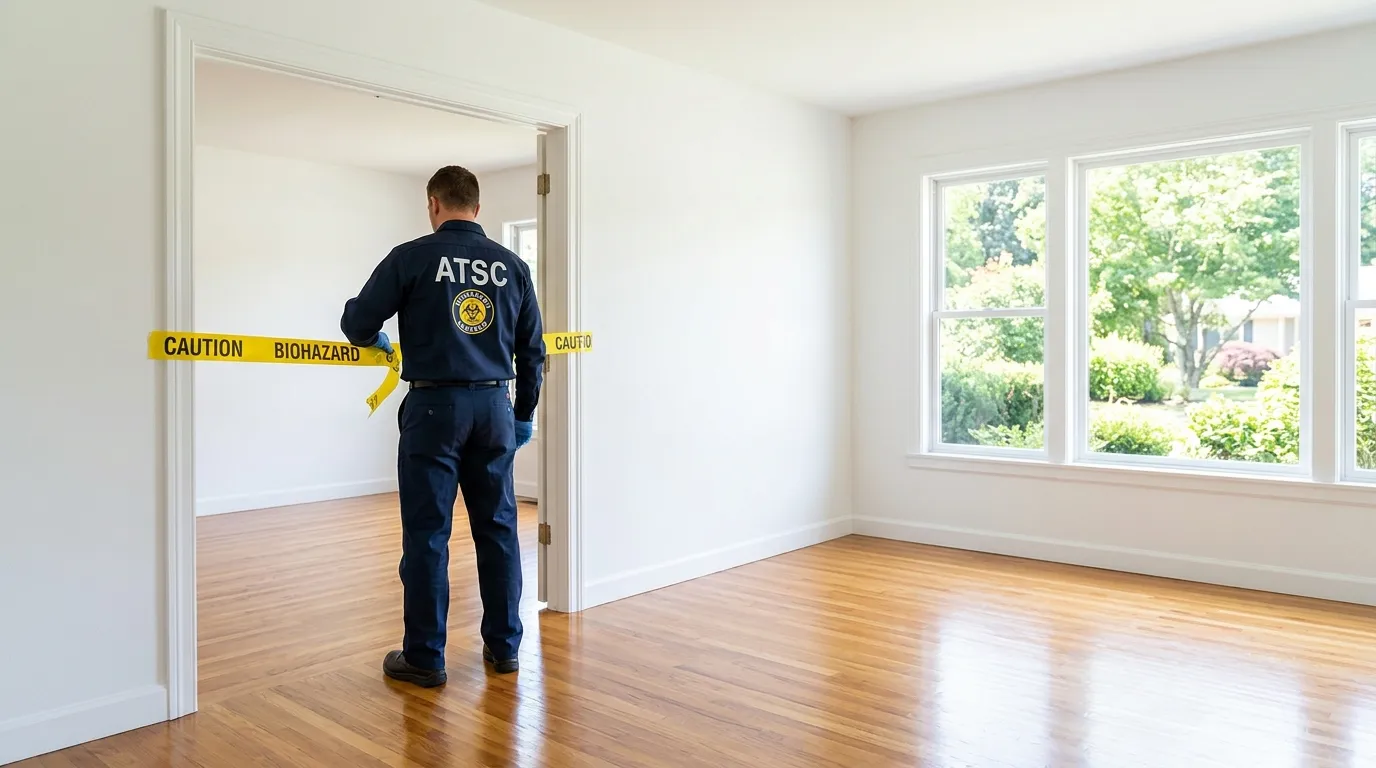Certified biohazard cleanup crew performing Crime Scene Cleanup in 'Ewa Beach
